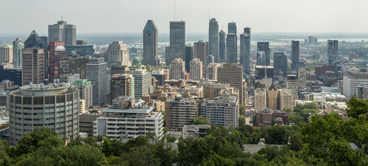 landscape In Montreal in  Canada