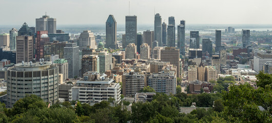 landscape In Montreal in Canada