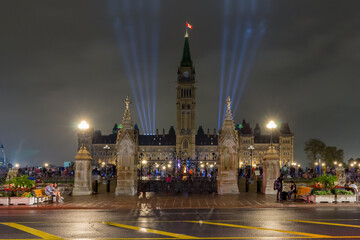Parliament in Ottawa In Canada