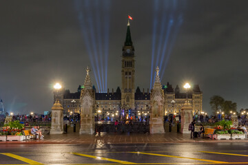 Obraz premium Parliament in Ottawa In Canada