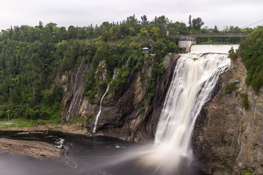 Montmorrency waterfall in Canada © PIKSL