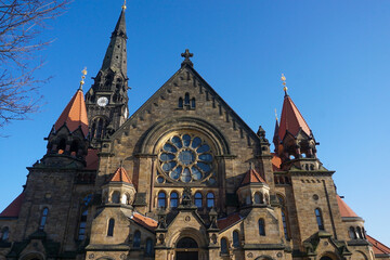 Fototapeta na wymiar The garrison church St. Martin in Dresden