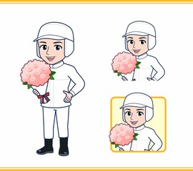 食品加工の仕事をしている人