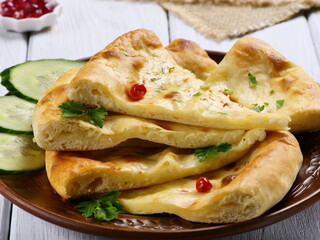 pancakes with spinach and cheese