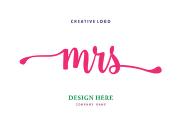 MRS lettering logo is simple, easy to understand and authoritative