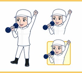 食品加工の仕事をしている人