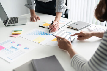 business people working together. Meeting Ideas. Creative business Successful team.