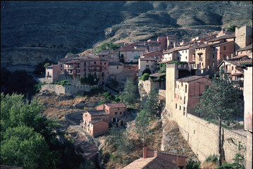 Fototapeta na wymiar Albarracin village médiévale