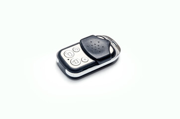 isolated black remote control