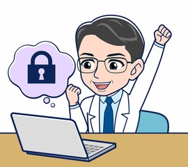 八百屋をしている白髪の男性