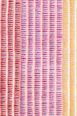 Colorful woven pattern