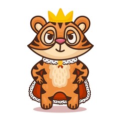 Tiger cartoon character