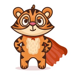 Tiger cartoon character