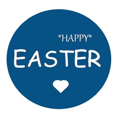 Happy Easter. Postcard for congratulations. Happy Easter animation