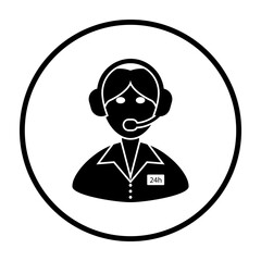 24 Hour Operator Icon