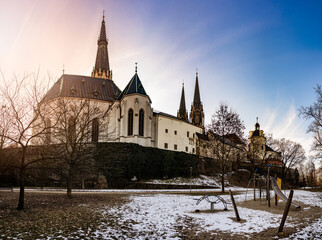 Saint Wenceslas Cathedral in Olomouc, Czech republic