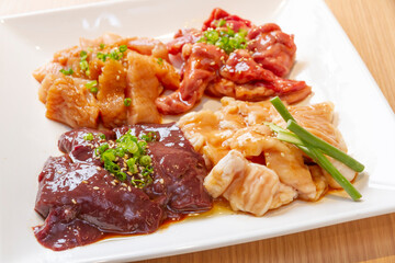 ホルモン4種盛り