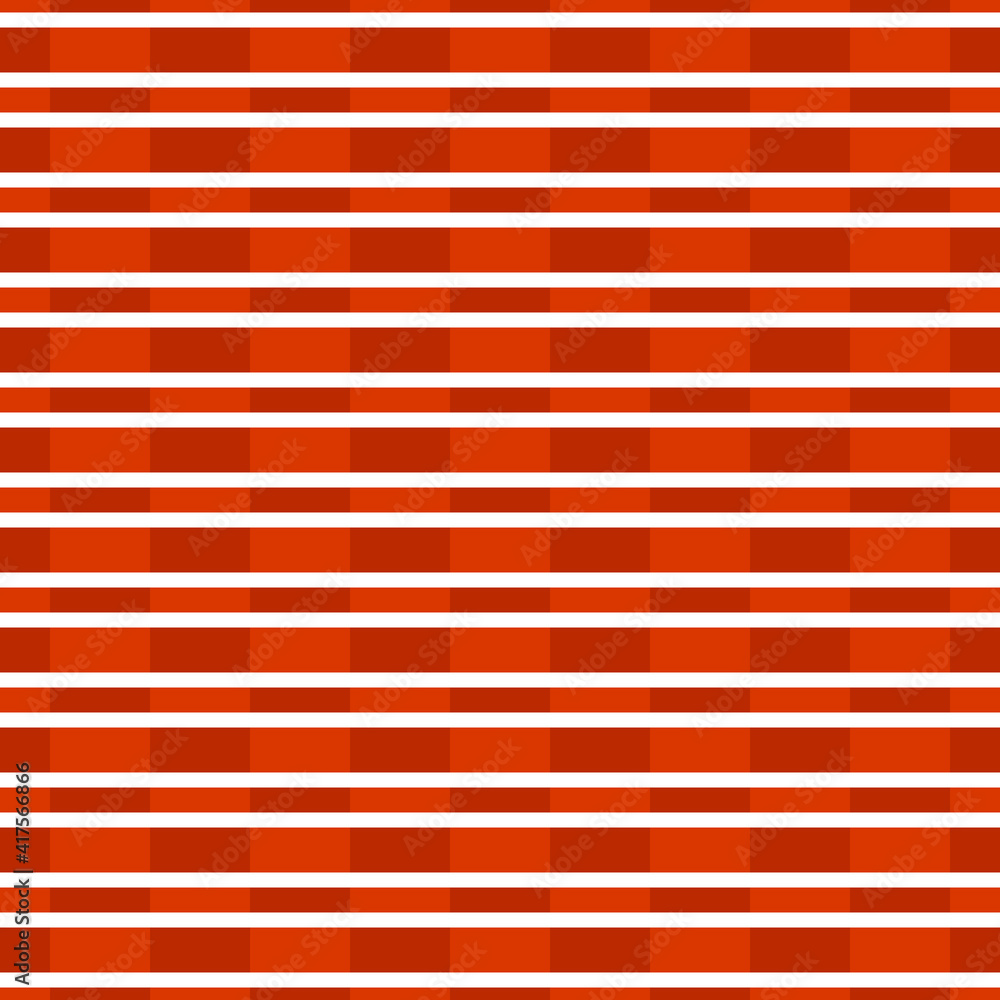 Aufkleber Orange Lines Abdstract Pattern. Vector Orange Horizontal Lines Pattern.