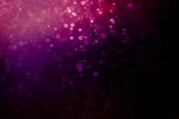 pink bokeh of lights  use for background