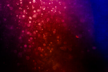 pink bokeh of lights