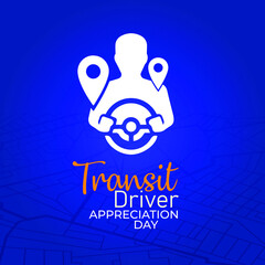 Transit Driver Appreciation Day template design