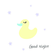 Cute sleeping Duck set for newborns