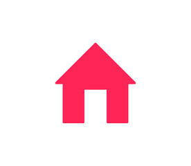 Home icon. Address icon. vector illustration logo template.