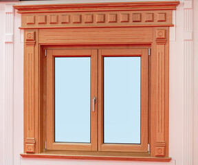 Decorative Wooden Window