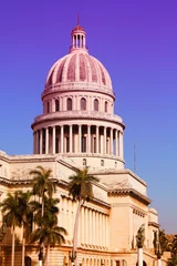 Fototapeten Cuba - Havana National Capitol. Landmark of Havana, Cuba. © Tupungato