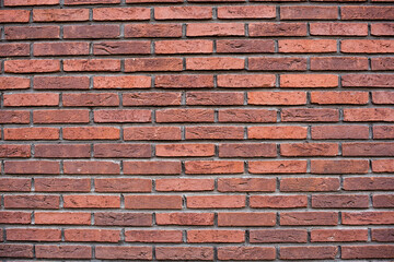 dark red brick wall texture