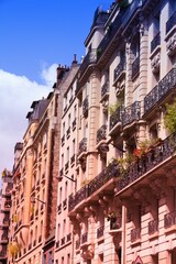 Obraz premium Paris street view. World landmarks - Paris, France.