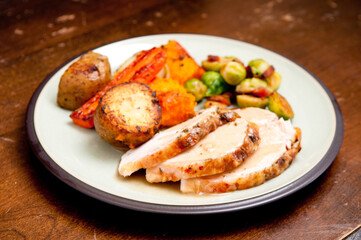 holiday turkey dinner