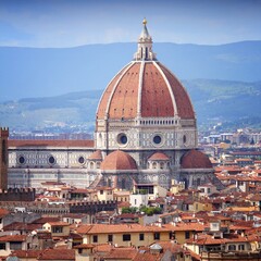 Fototapeta na wymiar Florence Cathedral. Italy Florence landmarks.