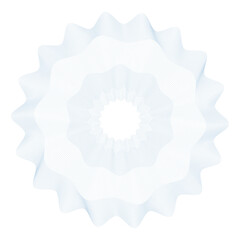 Vector Guilloche elements for certificate or diploma and currency design