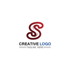 Business corporate S letter logo