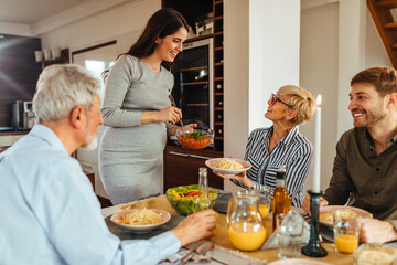 There's a lot of happiness around this table