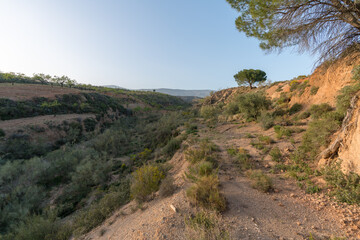 mountain area in southern Spain