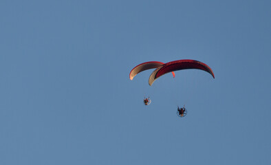 paraglider navigation training before competition