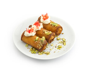 Arabic Cuisine; Traditional Ramadan dessert 