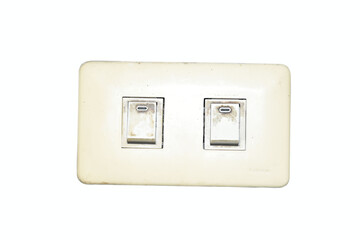 the old white light switch