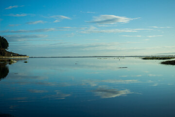 lake and sky