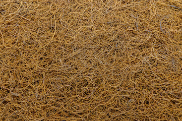 coconut fiber texture natural background close up