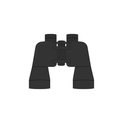 Binoculars. Vector illustration.