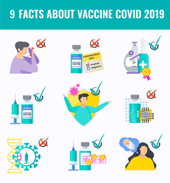 Set Of Facts And Myths About COVID 19 Vaccines.
