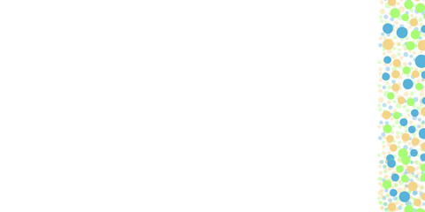 Vector dots seamless patterns collection. Set of colorful background swatches with elegant minimal labels. Abstract textures with circles, polka dot design. Pink, red, yellow, blue, green color 