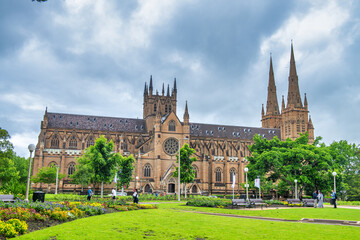 Obraz premium St Mary Cathedral in Sydney, Australia