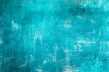 Blue painted grungy backdrop