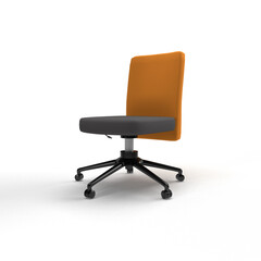 office chair on white background