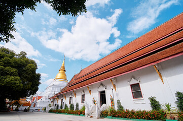 Buddhist Wat Phra That Luang temple in Lampang, Thailand