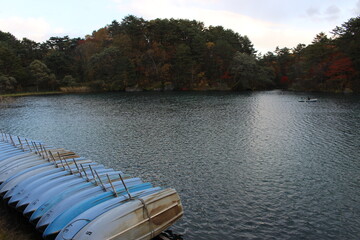 福島県の裏磐梯の五色沼